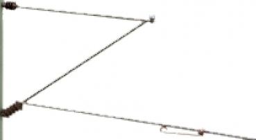 Sommerfeldt 621 O Scale Cross Span Bridge, 700 mm, Without Masts, Kit