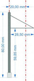 Sommerfeldt 104 N Scale Railing From Welded Wires dia 0 5 mm 200mm