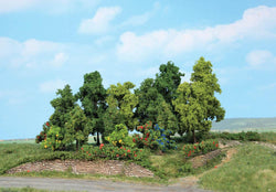Heki 1996 Deciduous Trees & Bushes 1-11cm x18
