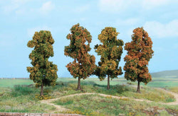 Heki 2002 Autumnal Trees 11cm x4