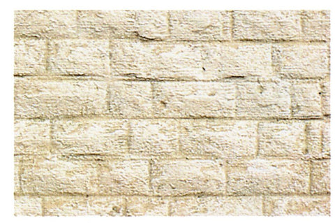 Heki 72292 O 1 HO Sandstone Wall 40 x 20cm x2