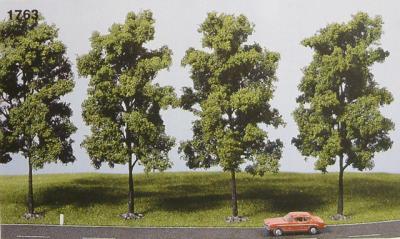 Heki 1763 4 Leafy Trees 18cm  (ARTLINE)