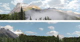 Art Printers iD Backscenes Rockies 260 15" Standard Scene B Mirrored
