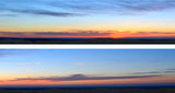 Scenic Backgrounds Sky Papers Sunset Sky 504 15" Standard Scene 