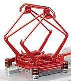 sommerfeldt 795 n pantograph hise 7 single contact shoe red