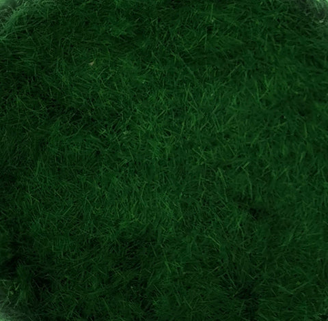 Glossy Dark Green Static Grass Scatter Material 40g