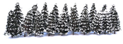 Snowy Nordic Firs (10x100mm, 10x80mm)