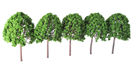 Mid Green Deciduous Trees (5x160mm)